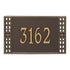 Boston Standard Wall Address Plaque