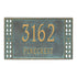 Boston Standard Wall Address Plaque