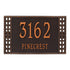 Boston Standard Wall Address Plaque