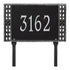 Boston Standard Lawn Address Plaque