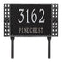 Boston Standard Lawn Address Plaque