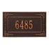 Key Corner Standard Wall Address Plaque
