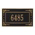 Key Corner Standard Wall Address Plaque