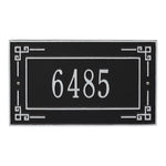Key Corner Standard Wall Address Plaque