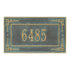Key Corner Standard Wall Address Plaque