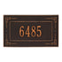 Key Corner Standard Wall Address Plaque