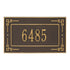 Key Corner Standard Wall Address Plaque