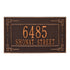 Key Corner Standard Wall Address Plaque