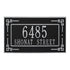 Key Corner Standard Wall Address Plaque