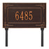 Key Corner Standard Lawn Address Plaque