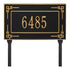 Key Corner Standard Lawn Address Plaque
