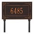 Key Corner Standard Lawn Address Plaque