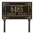 Key Corner Standard Lawn Address Plaque