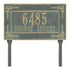 Key Corner Standard Lawn Address Plaque