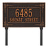 Key Corner Standard Lawn Address Plaque