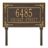 Key Corner Standard Lawn Address Plaque