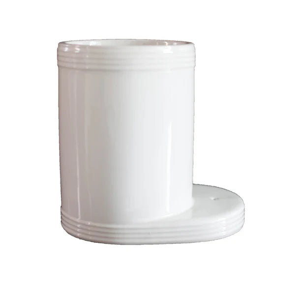 Pinstripes Utensil Crock Stoneware