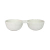 Pinstripes Double Dipper Stoneware