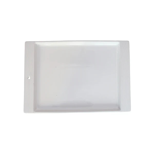 Pinstripes Rectangle Stoneware