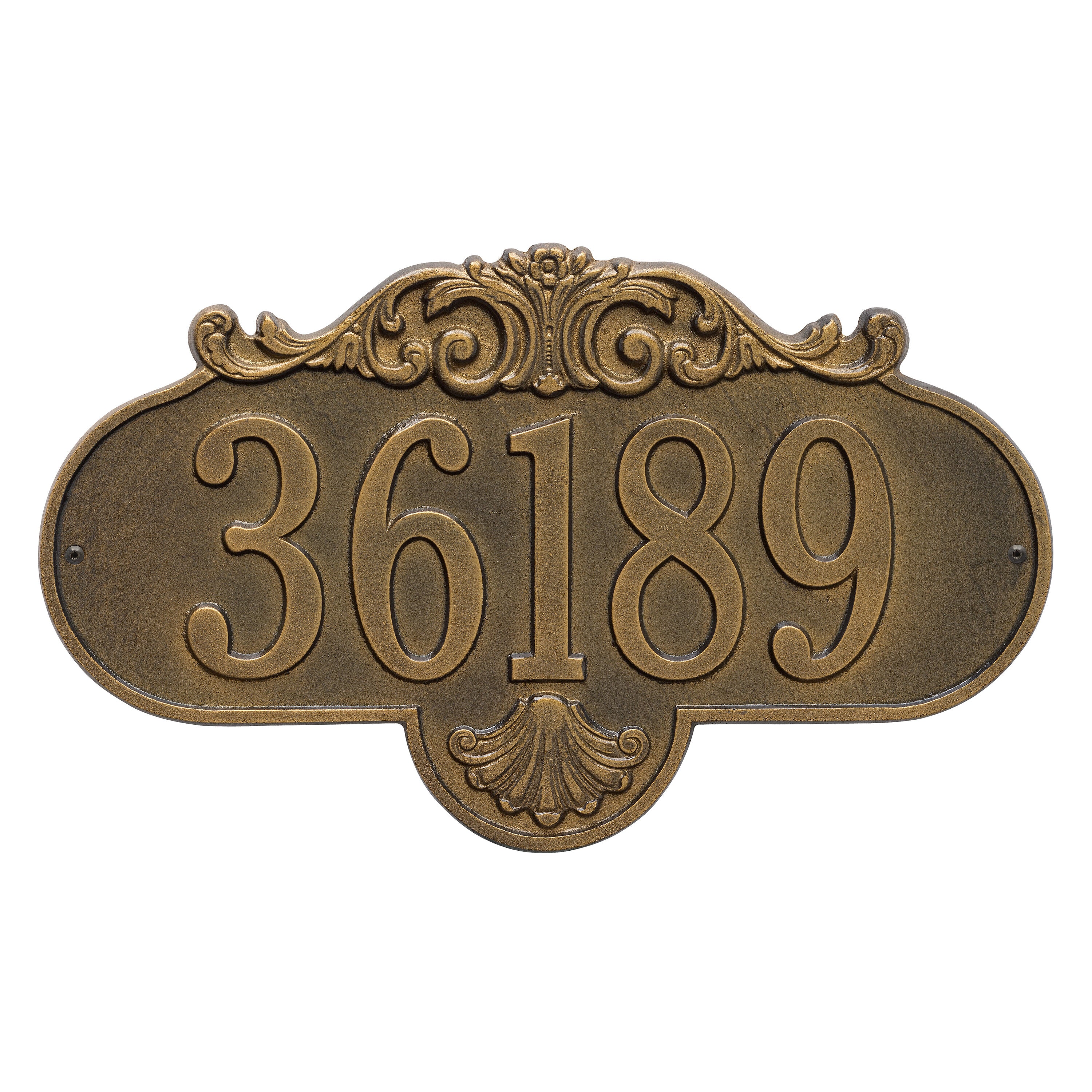 Rochelle Grande Wall Address Plaque