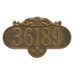 Rochelle Grande Wall Address Plaque