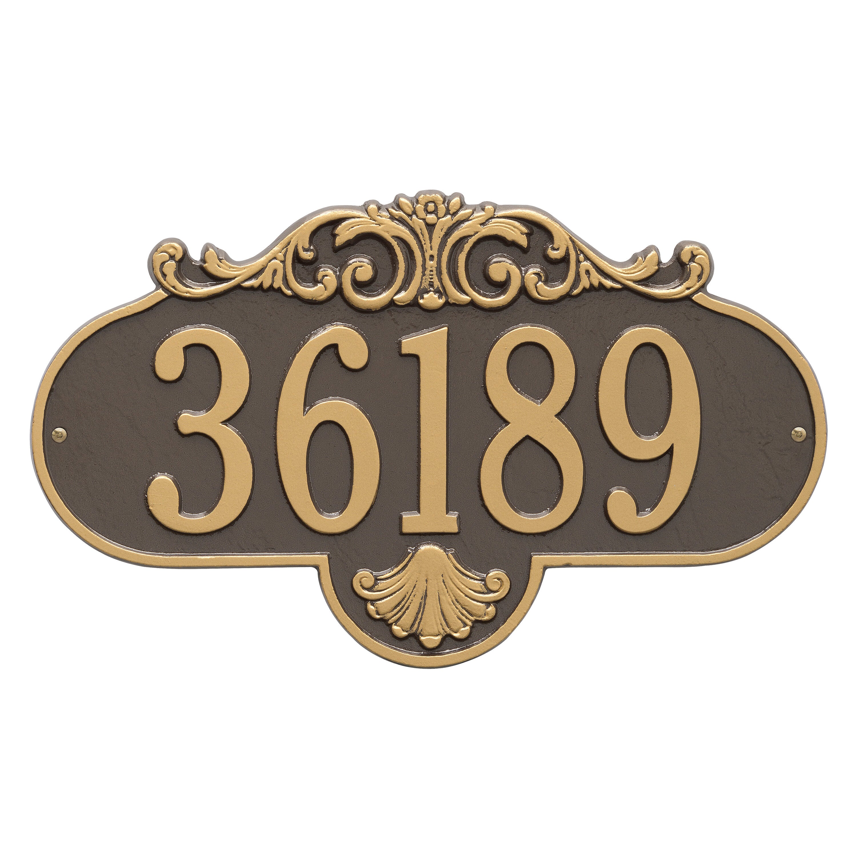 Rochelle Grande Wall Address Plaque
