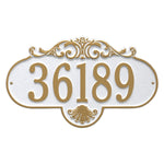 Rochelle Grande Wall Address Plaque