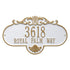 Rochelle Grande Wall Address Plaque