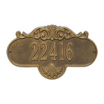 Rochelle Standard Wall Address Plaque