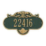 Rochelle Standard Wall Address Plaque