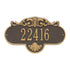Rochelle Standard Wall Address Plaque