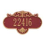 Rochelle Standard Wall Address Plaque