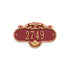Rochelle Petite Wall Address Plaque