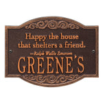 Emerson Quote Wall Plaque