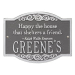 Emerson Quote Wall Plaque