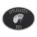 Charcoal Grill Party Plaque