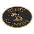 Island Time Palm Party Plaque