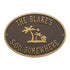 Island Time Palm Party Plaque