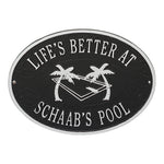 Swimming Pool Party Plaque