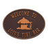 Tiki Hut Party Plaque