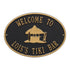 Tiki Hut Party Plaque