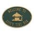 Tiki Hut Party Plaque