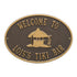 Tiki Hut Party Plaque