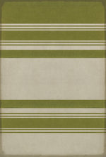 Pattern 50 - Organic Stripes Green And White