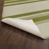 Pattern 50 - Organic Stripes Green And White