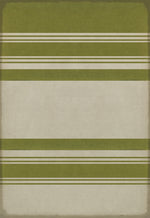 Pattern 50 - Organic Stripes Green And White