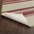 Pattern 50 - Organic Stripes Red And White