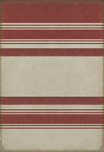 Pattern 50 - Organic Stripes Red And White