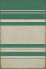 Pattern 50 - Organic Stripes Teal And White
