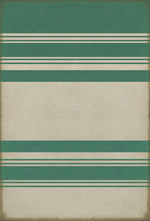 Pattern 50 - Organic Stripes Teal And White
